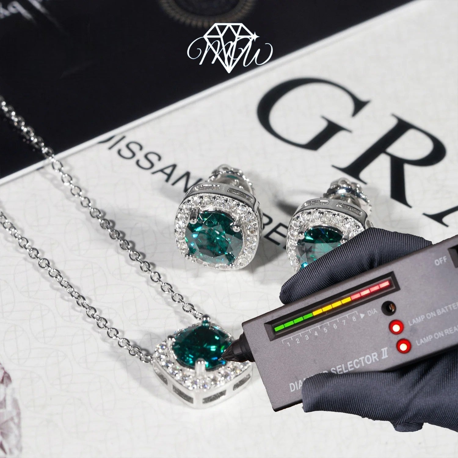 Moissanite Diamond Stud Earrings – VVS Iced Out 925 Silver & Gold Plated