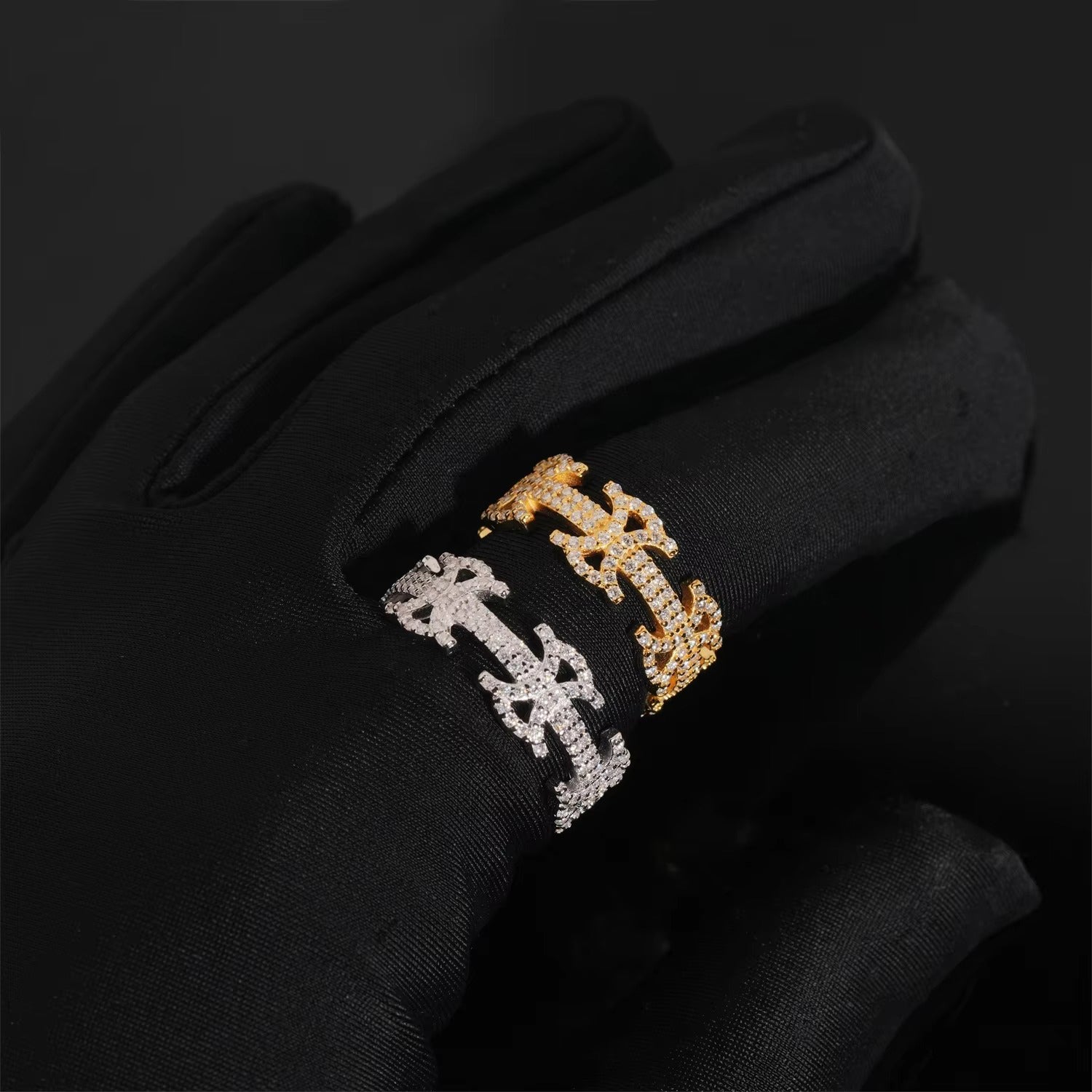 Bowknot Eternity VVS Moissanite Ring – Iced Out 925 Sterling